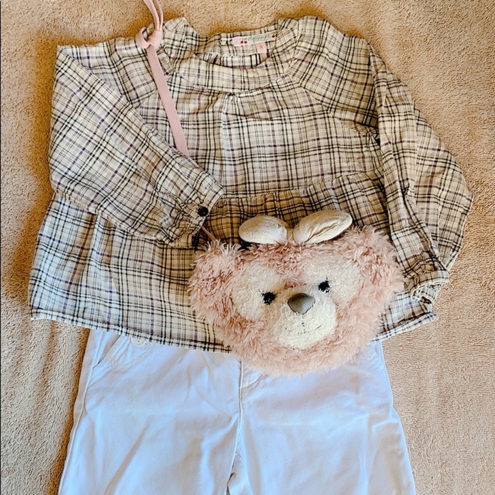 Bonpoint Plaid Blouse